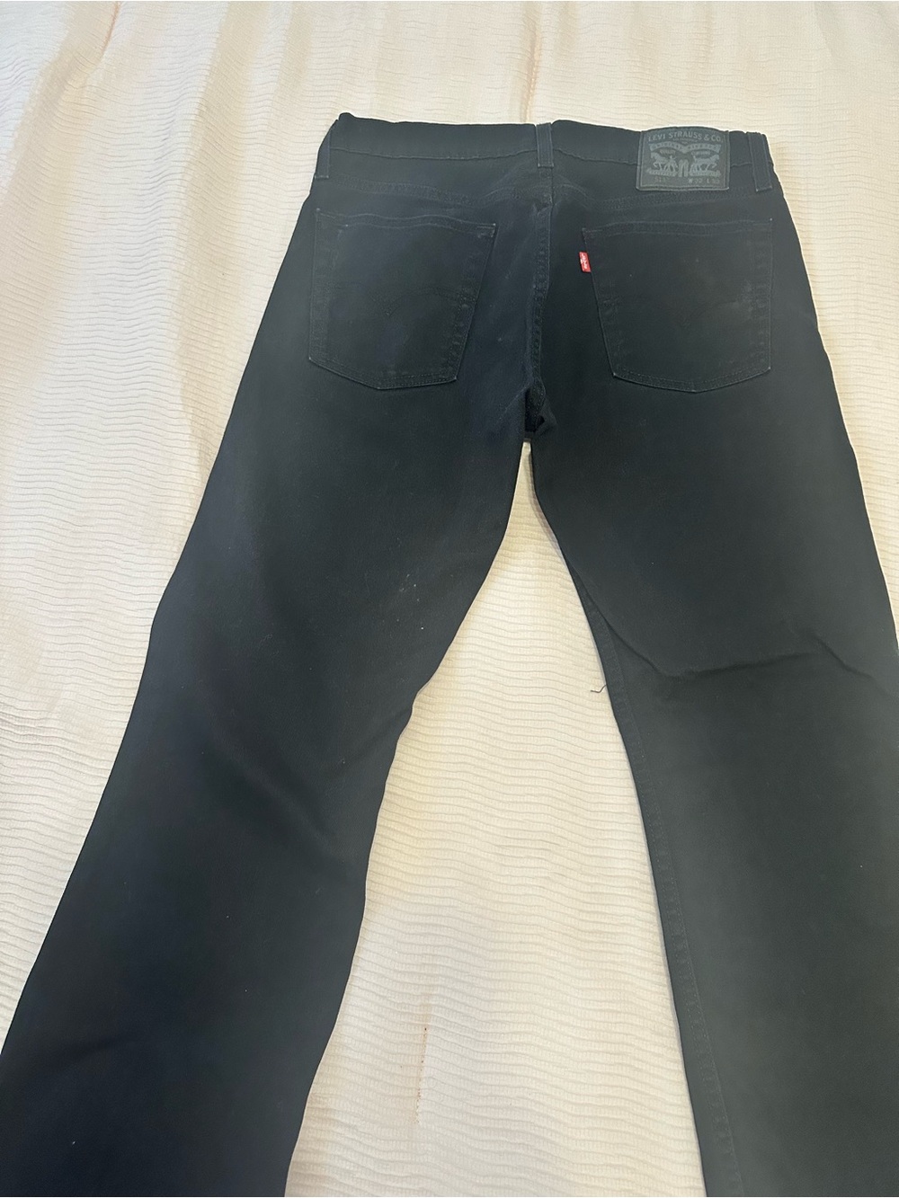 Levi's Men's Black Bootcut Jeans